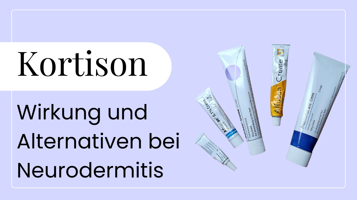 Kortisoncremes. Symbolisch für Wirkung und Alternativen bei Neurodermitis.